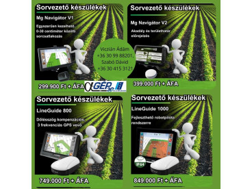 Sorvezetők széles választéka