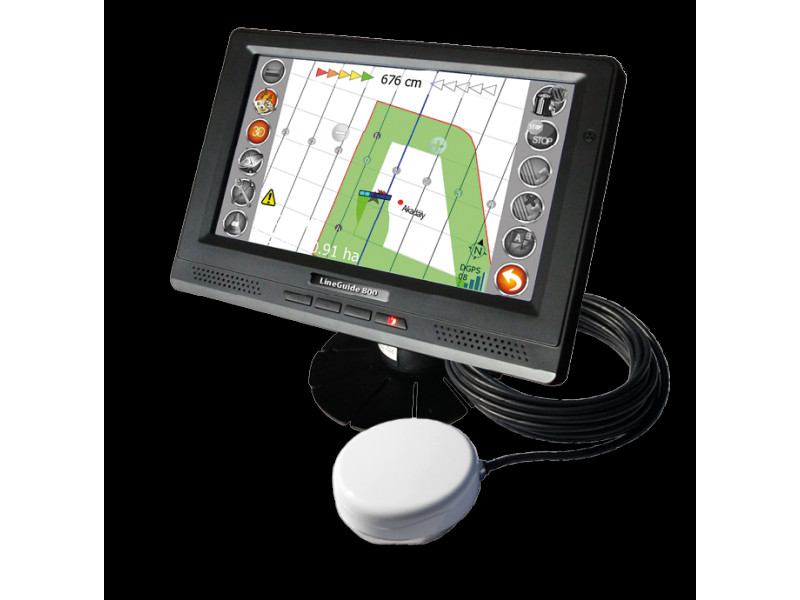 LD-Agro LineGuide 800 sorvezető GeoX4 GPS vevővel
