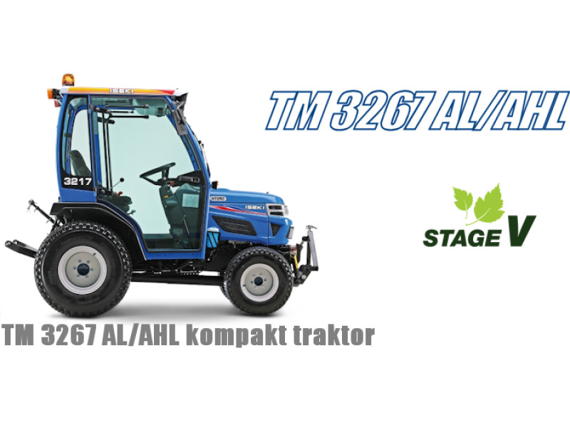 ISEKI TM 3267 AL / AHL kompakt traktor