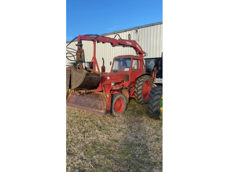 MTZ traktor+KCR rakodó