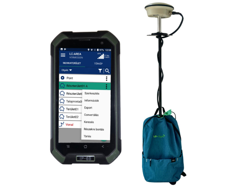 LD-Agro - Precision Mapper területmérő (Area Professional) LD-Agro - Precision Mapper területmérő (Area Professional)