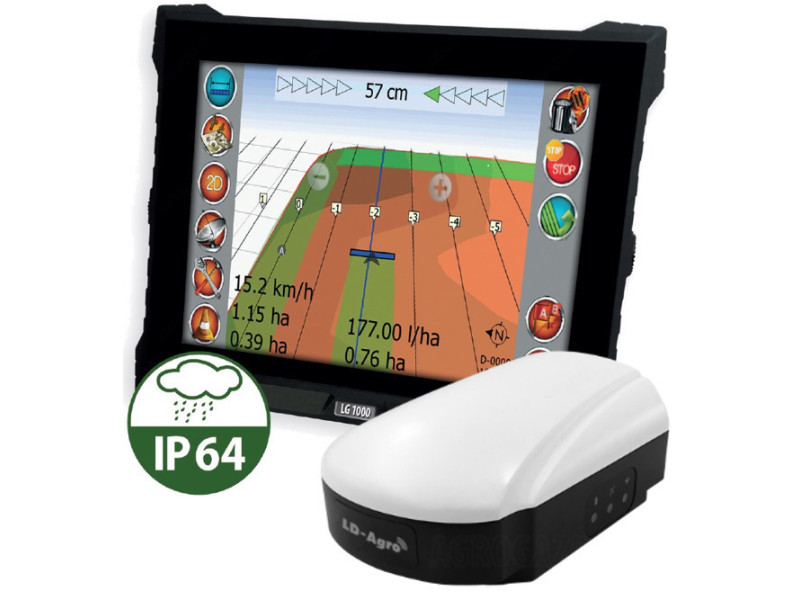 LD-Agro LineGuide 1000 sorvezető GEO-X Pro2 GPS vevővel LD-Agro LineGuide 1000 sorvezető GEO-X Pro2 GPS vevővel
