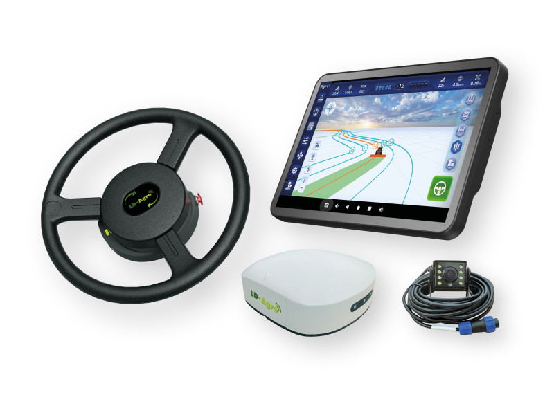 LD-Agro UniDrive 2 Pro MAX - 12,1"-os ISOBUS-ra készített, profi robotpilóta rendszer