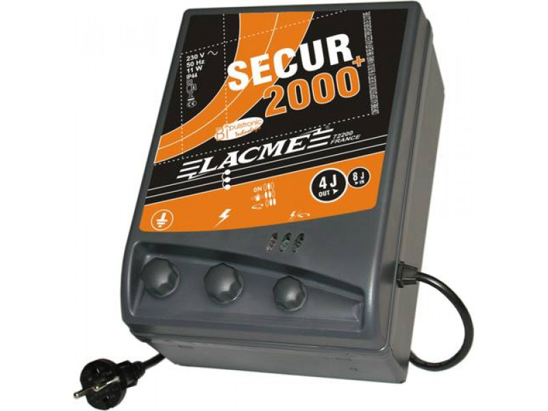 Secur 2000+ hálózati villanypásztor készülék